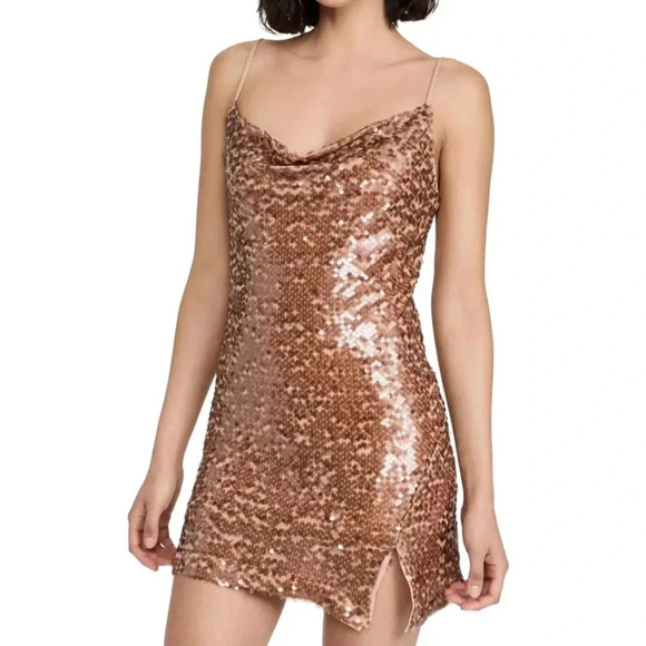 ASTR the Label Sparks Fly Sequined Mini Dress  Size Small NWT - Picture 3 of 12